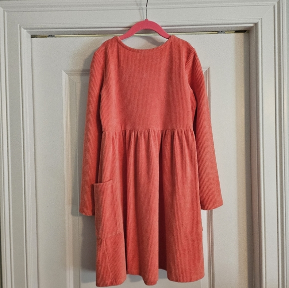 Hanna Andersson, Girls Dress, Salmon Color, Size 10 - Picture 3 of 4
